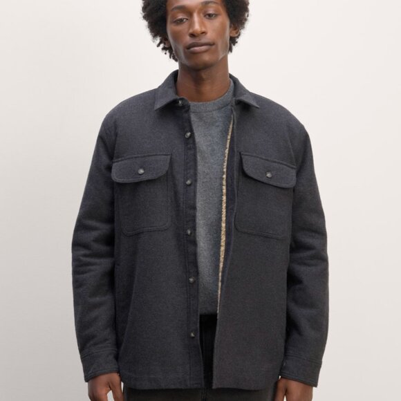 The ReNew Fleece-Lined Heavyweight Overshirt - Picture 3 of 3